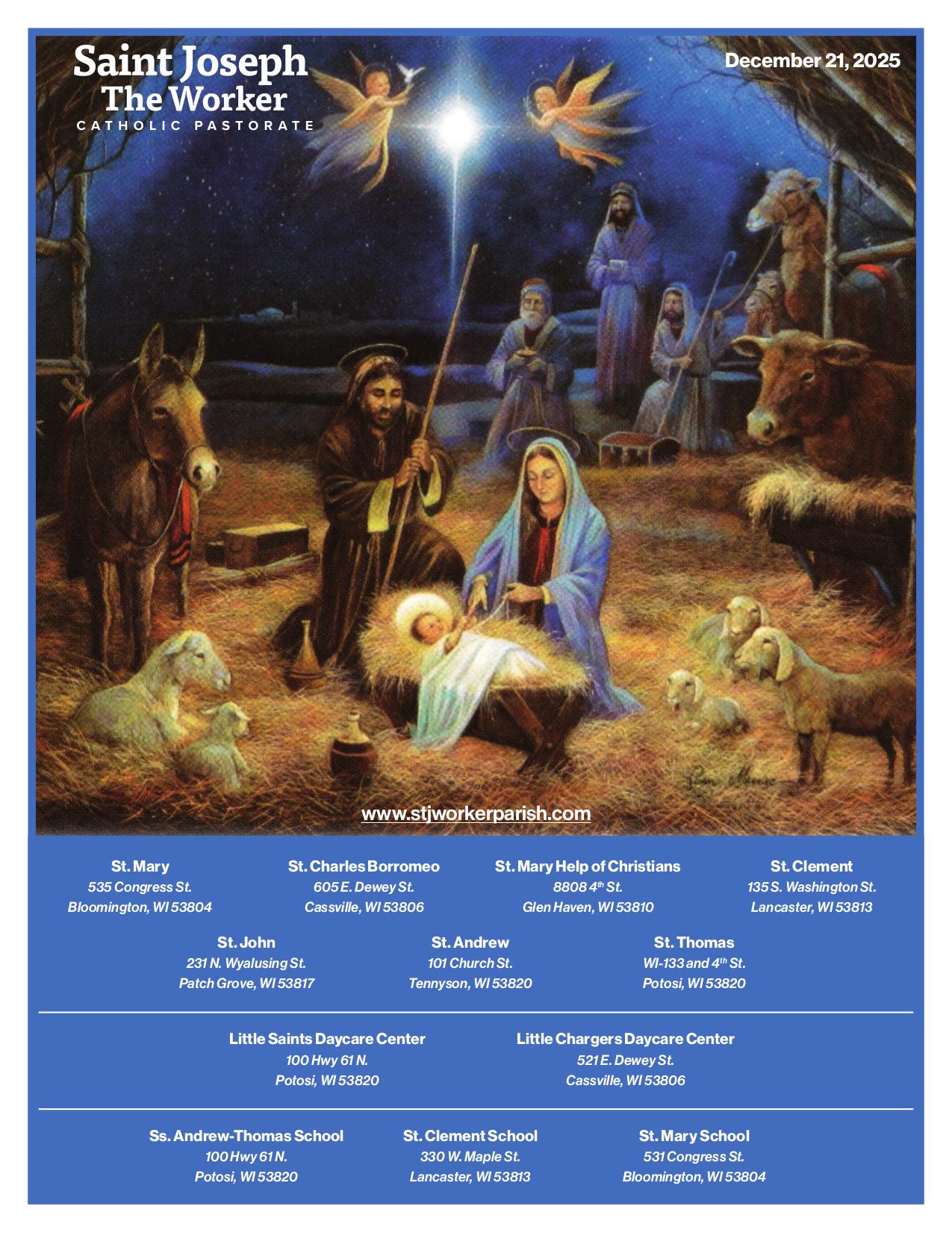 december 21, 2025 Bulletin