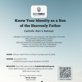 Catholic Mean's Healing Retreat