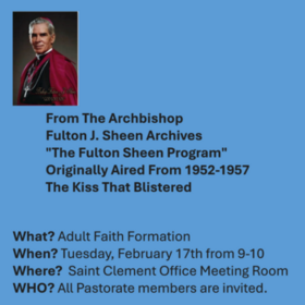 St. Clement Adult Faith Formation