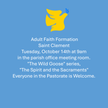 St. Clement Adult Faith Formation