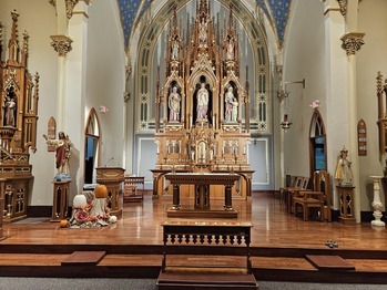 Holy Day Mass at St. Charles  Church