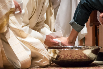 Holy Thursday Mass at St. Mary Church