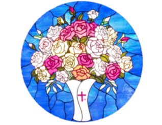 Fr. Robert Glepko's Stained Glass Window Ornament