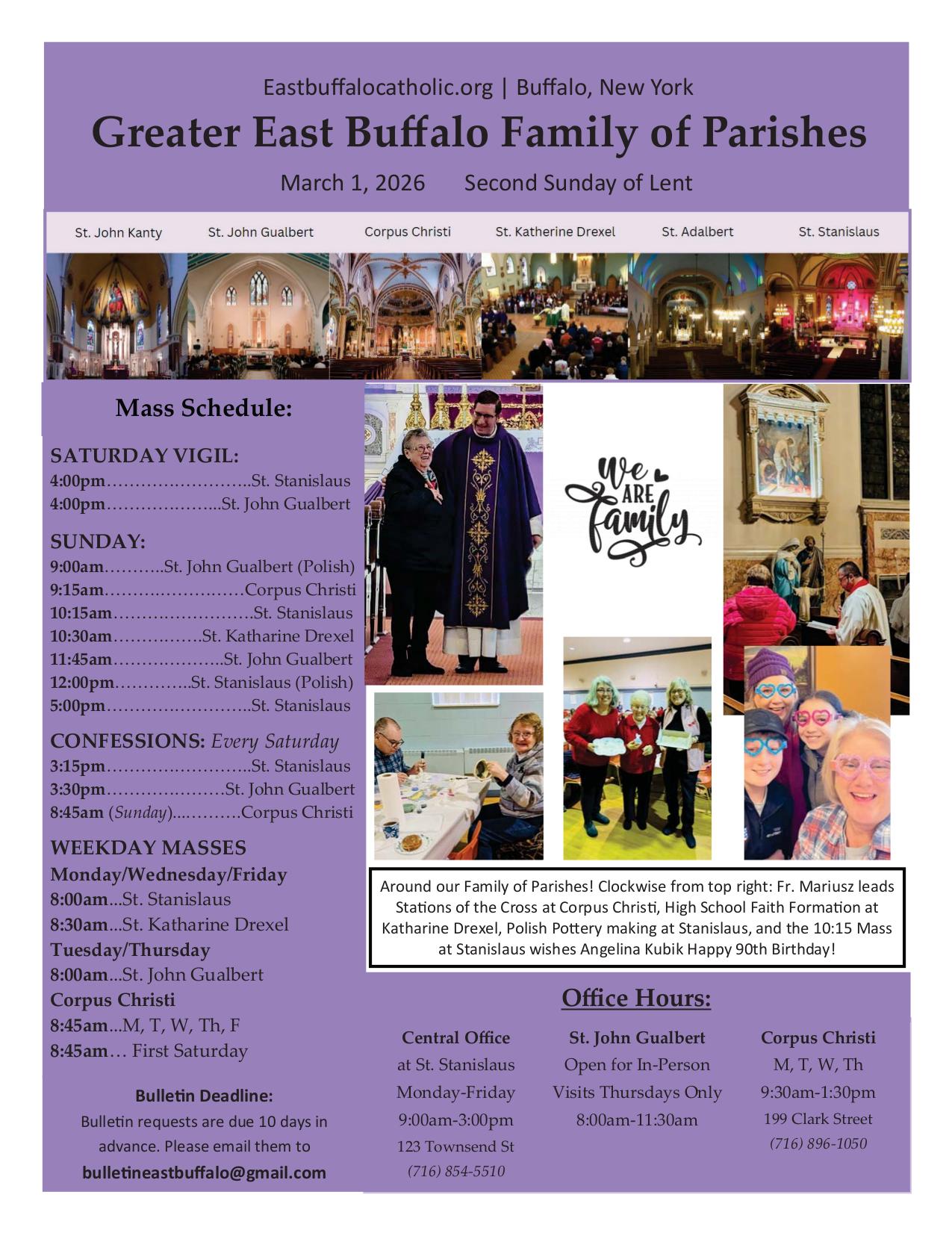 march 1, 2026 Bulletin