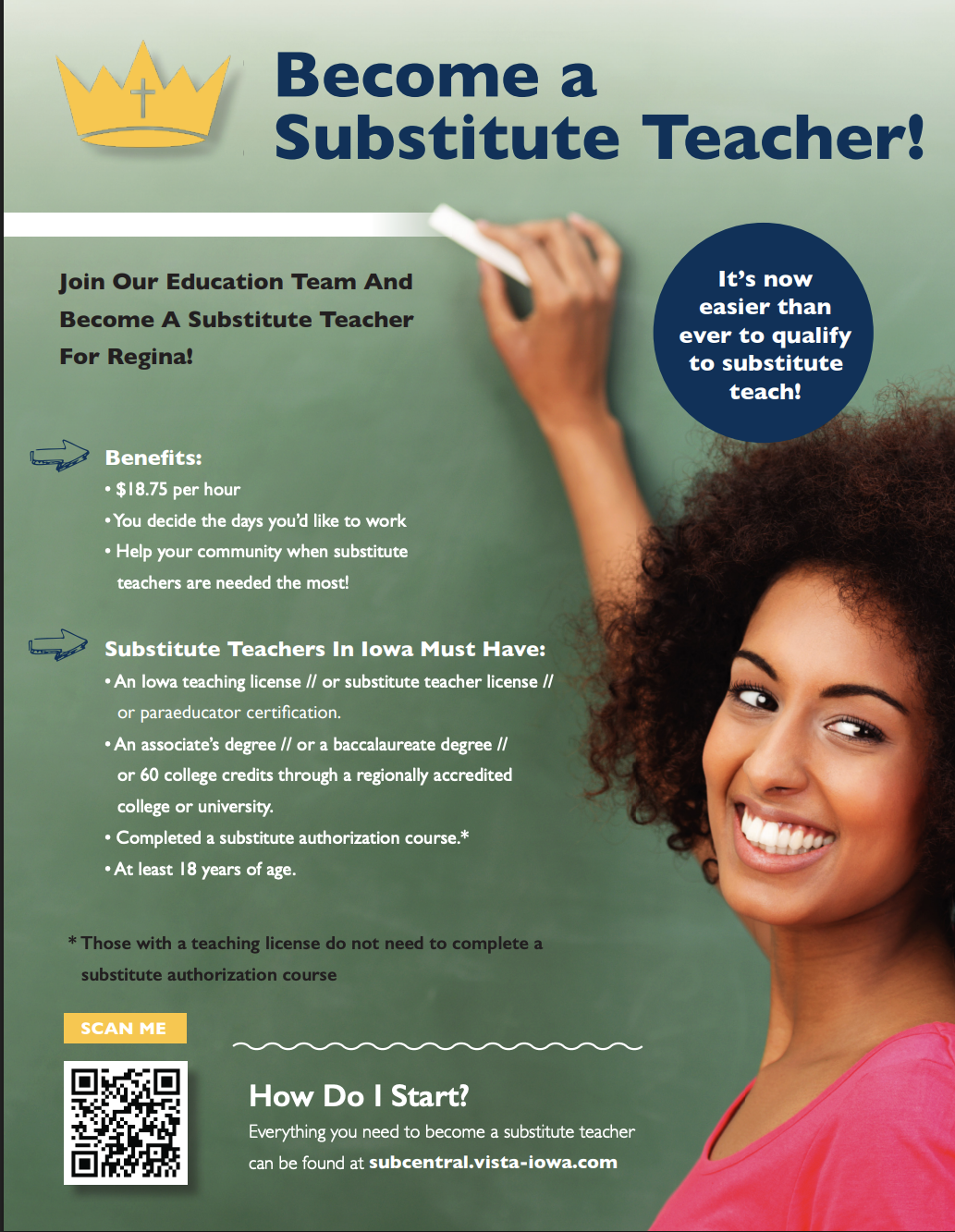 Become a Substitute Teacher