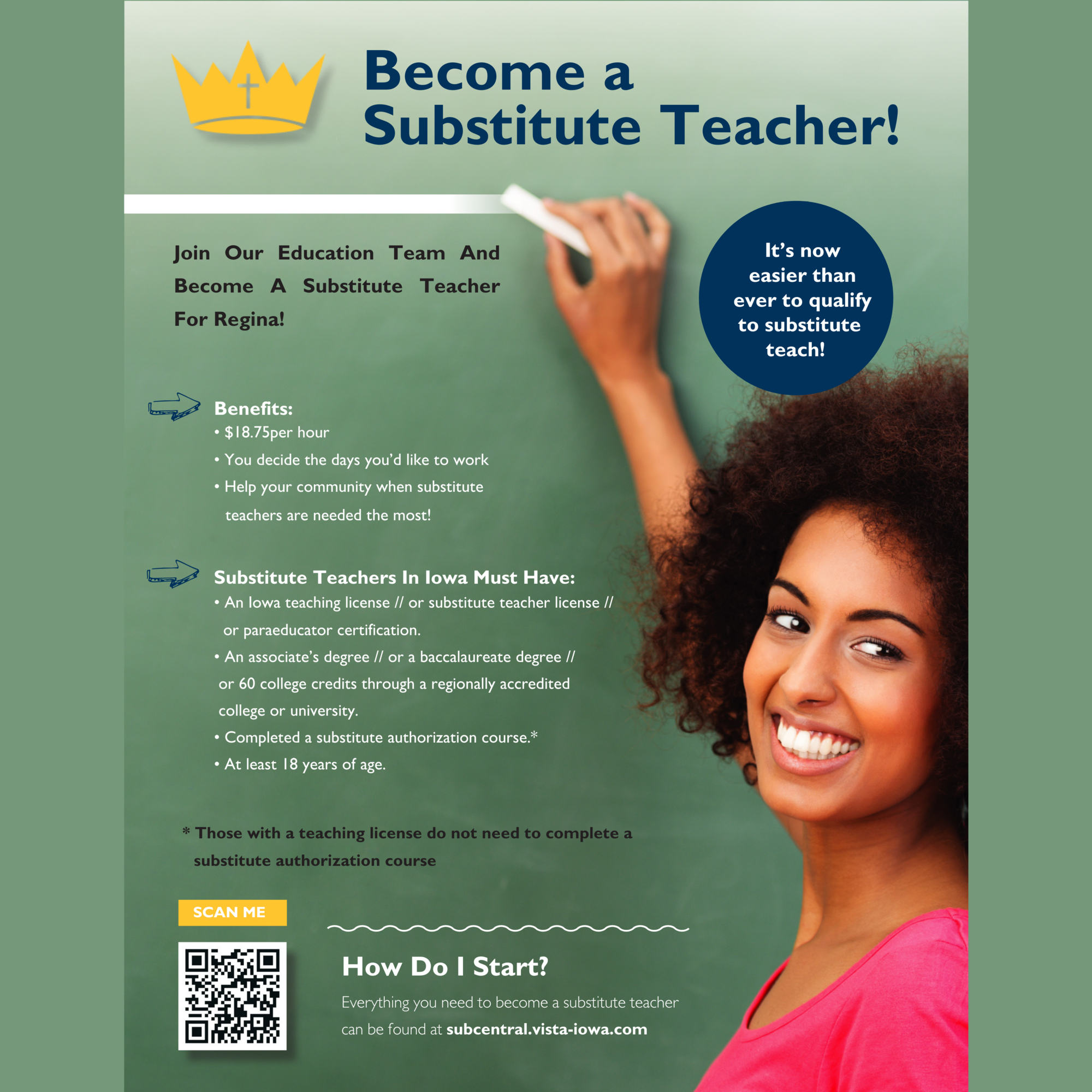 Become a Substitute Teacher!