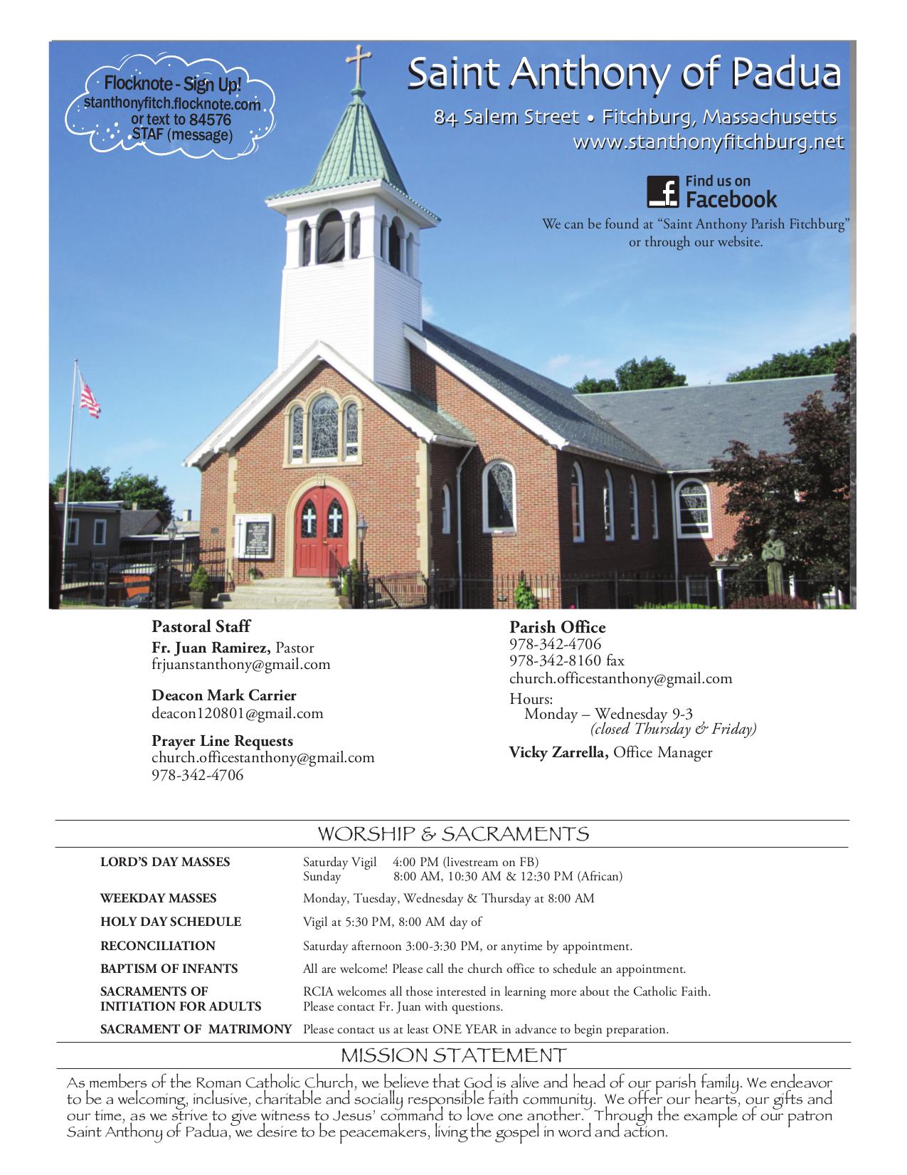 october 12, 2025 Bulletin