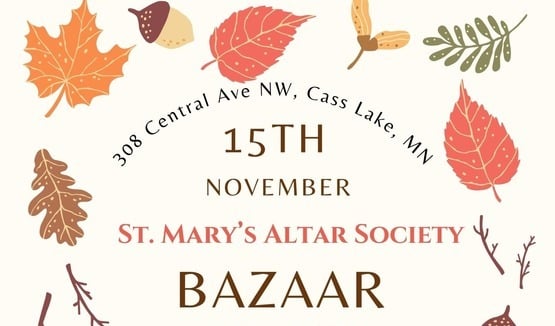 Saint Mary's Altar Society BAZAAR