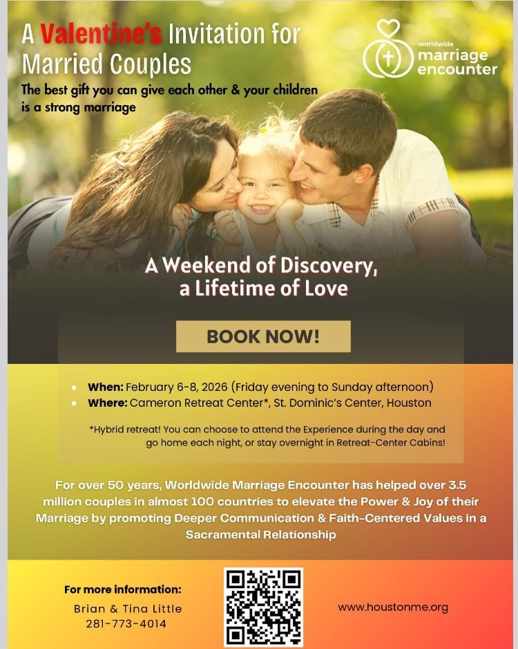 A Valentine's Invitation for Married Couples