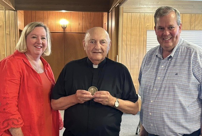 Msgr. Seifried receives St. John Paul II Award