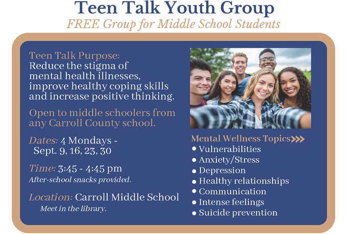 Teen Talk for middle school students