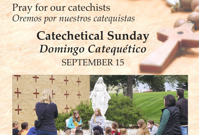 Catechetical Sunday honors those sharing the faith
