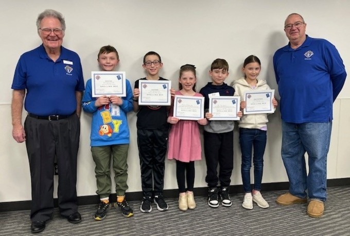 Milford Knights spelling bee held