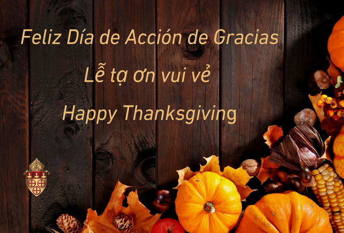 Bishop: Thanksgiving / Acción de Gracias
