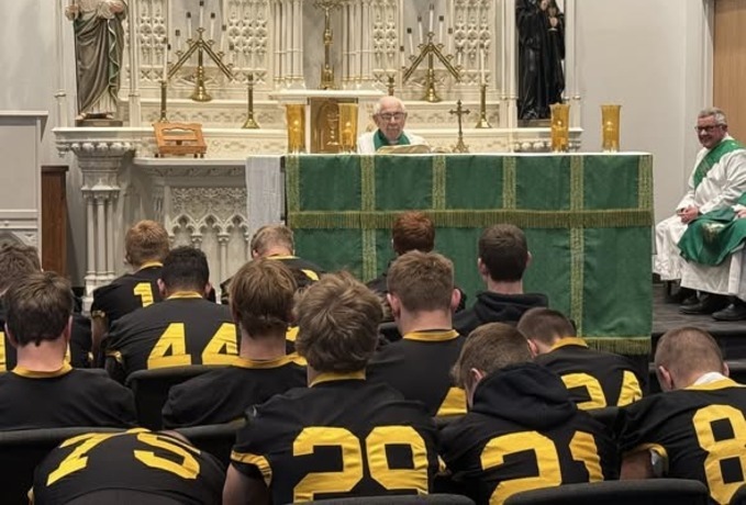 Retired priest ministers to Garrigan, Divine Mercy at 91