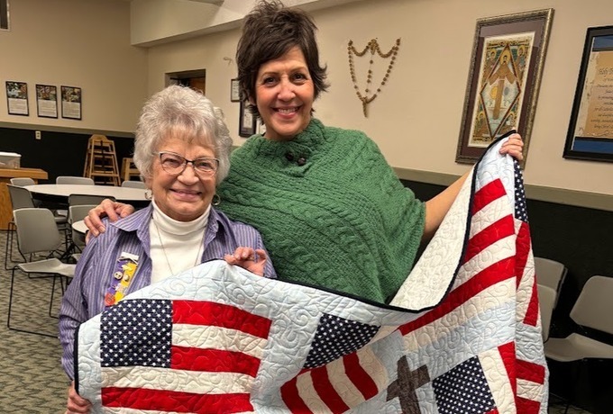 CDA honors veterans with quilts
