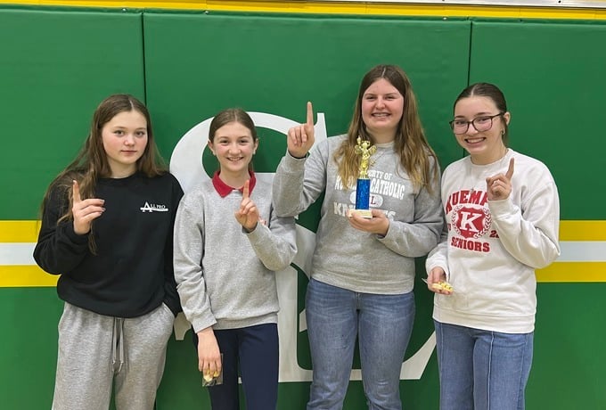 Kuemper Catholic team wins second annual Religion Bee