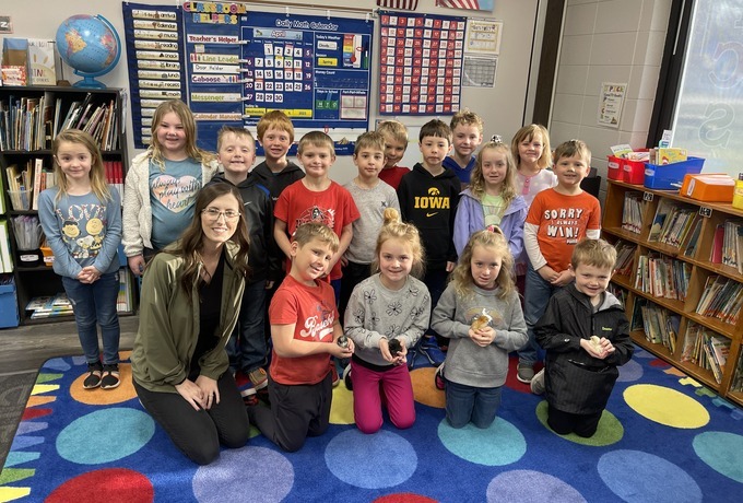 Baby chicks hatch at Pocahontas Catholic