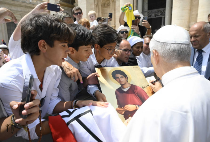 Excitement builds for canonization of young saints