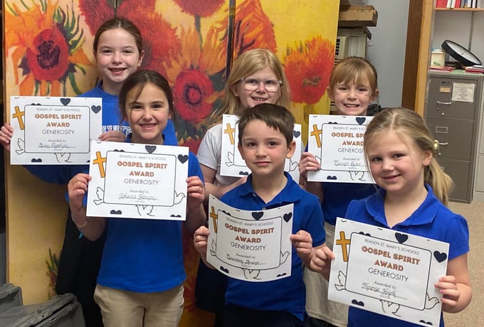 RSM recognizes Gospel values and generosity