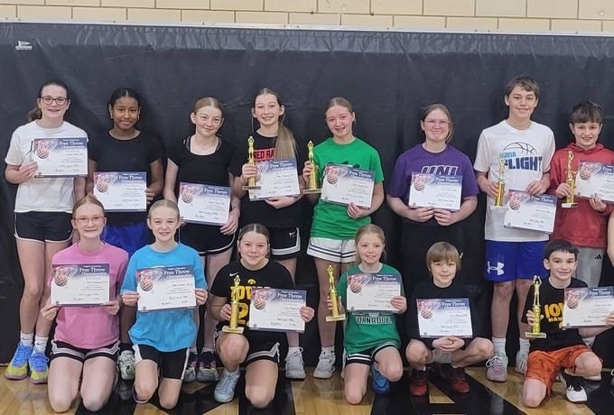 Storm Lake area KCs youth free throw chamionship held
