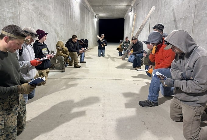 Extreme Way of the Cross Pilgrimage for men