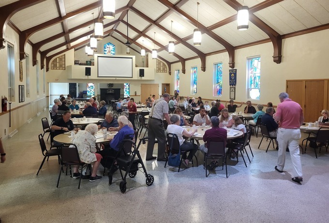 Iowa Great Lakes KC breakfast benefits flood victims