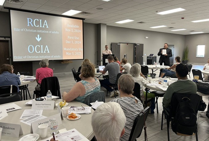 OCIA workshops train ministry teams, clergy and catechetical leaders on new translation