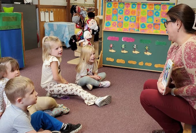 Dual language program part of preschool at Sheldon St. Patrick's