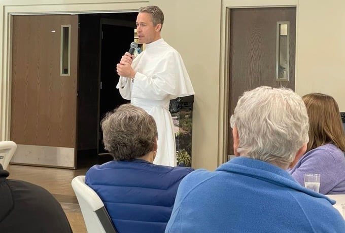 Divine Mercy welcomes Father Ambrose for parish mission