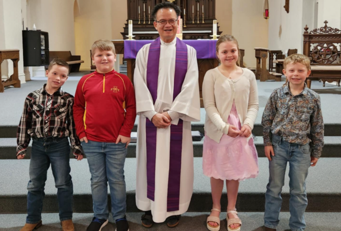 Pocahontas Catholic students celebrate  first reconciliation