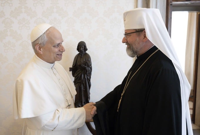 Archbishop tells pope visiting Ukraine could help end war