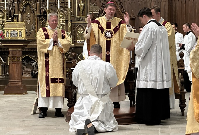 Father Rosenmeyer ordained June 7