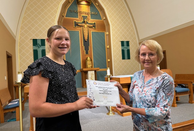 Thole earns second place in CDA national poetry competition