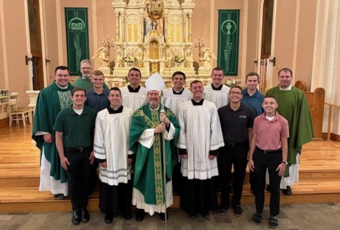 Bishop concludes Quo Vadis with Mass