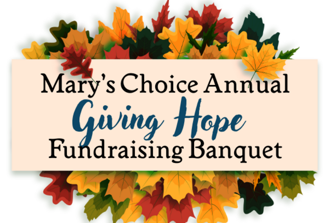 Mary's Choice banquet set for Oct. 14