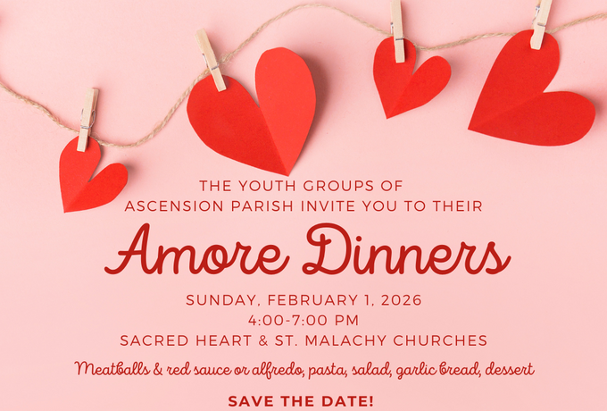 Ascension Parish Amore Dinners