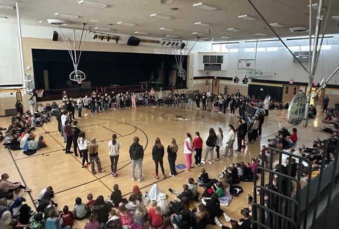 Catholic schools celebrate with a variety of activities