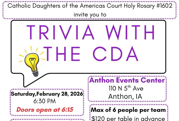 Trivia with the CDA in Anthon