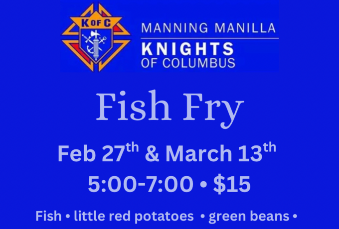 Manning Manilla KC Fish Fry
