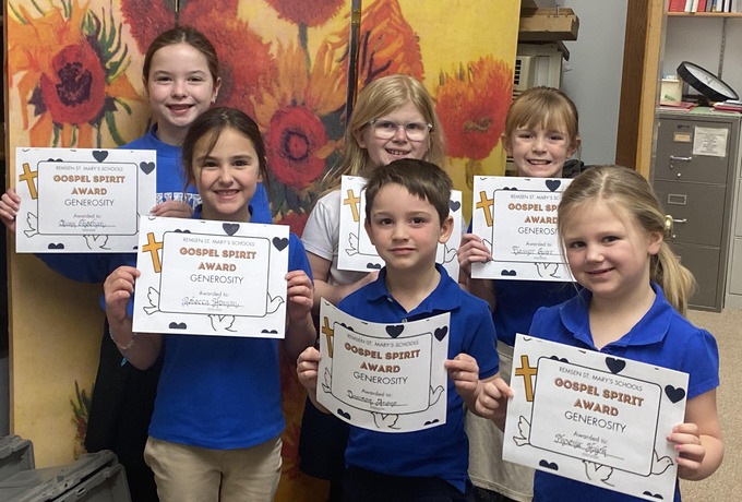 RSM recognizes Gospel values and generosity