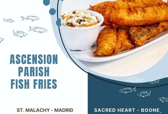 Ascension Parish Fish Dinners in Boone and Madrid
