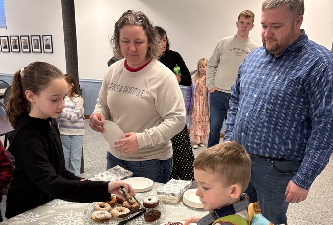 St. Andrew CDA hosted Donuts with Daughters