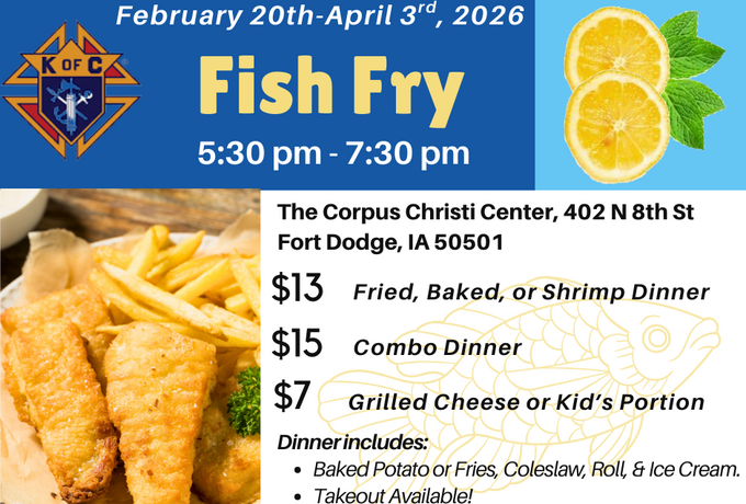 Holy Trinity Fish Fry