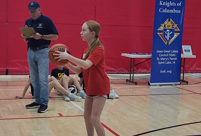 Spirit Lake KCs crown free throw champions