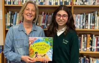 Ergunay Family Donates New Children’s Book to School Library