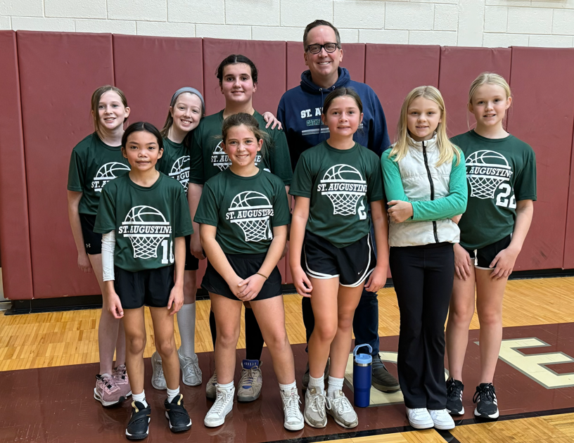St. Augustine Cathedral School Girls Basketball Winter Sports