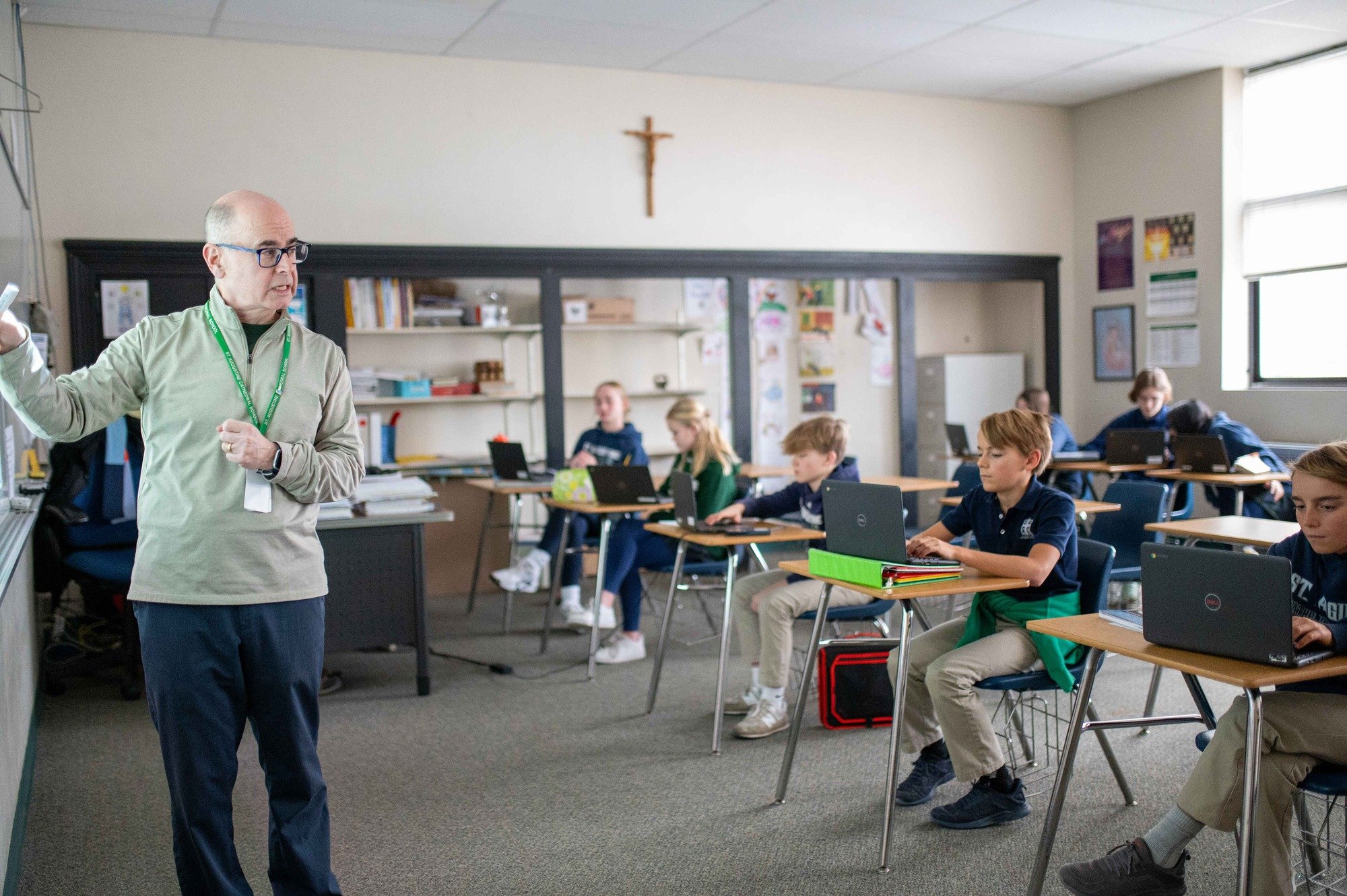 St. Augustine Cathdral School has some of the best teaching talent around. 