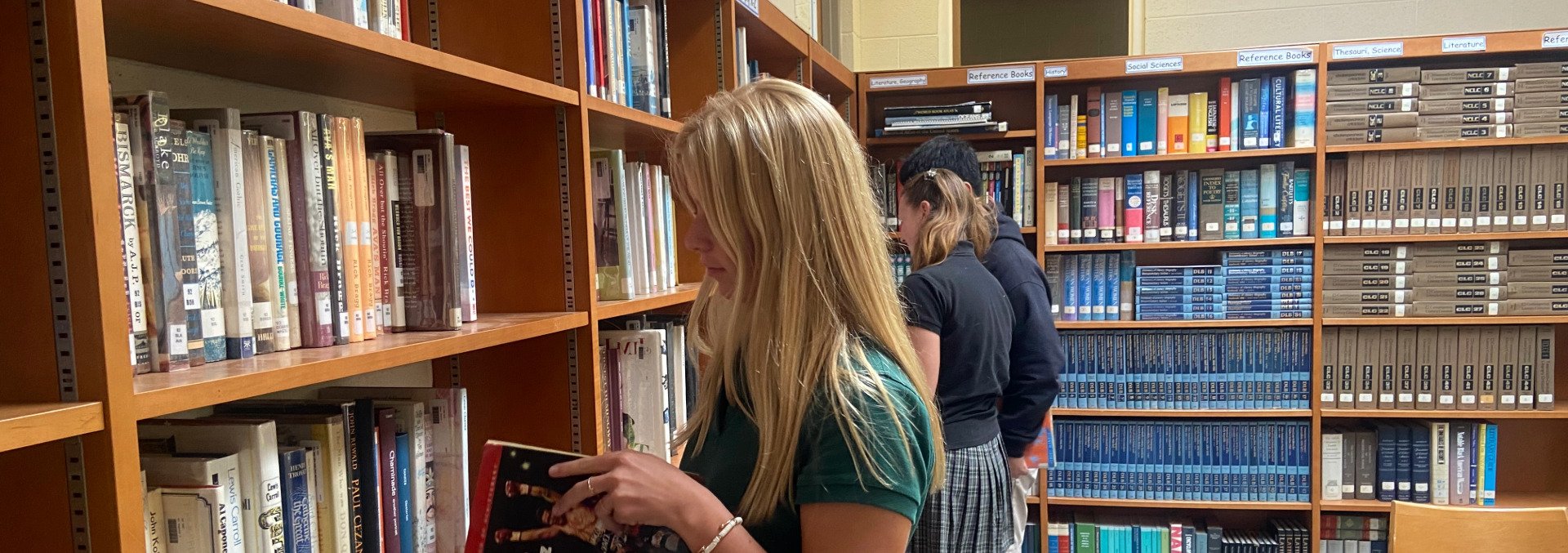 Hackett Catholic Prep Library