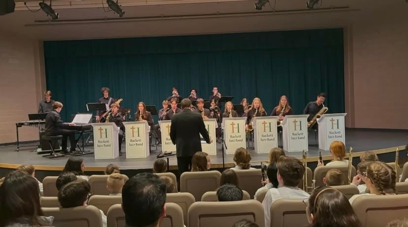 Hackett bands are supported by the Hackett Band Boosters.